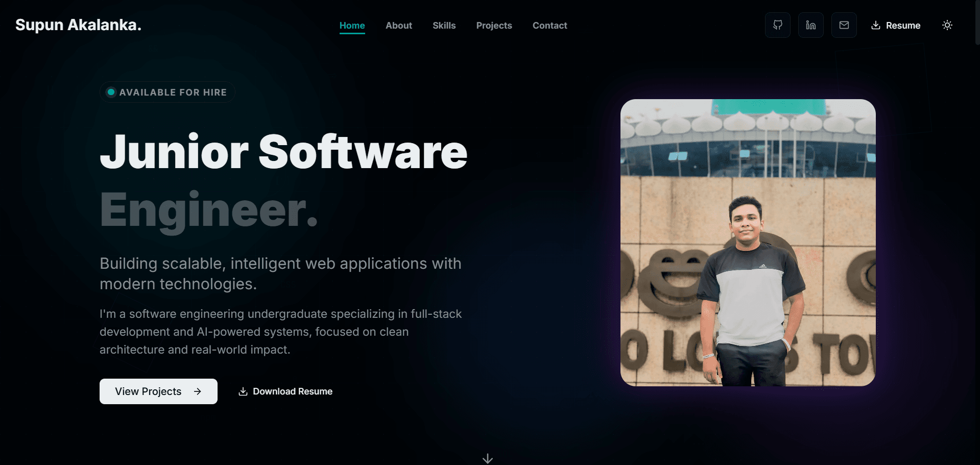Personal Portfolio Website